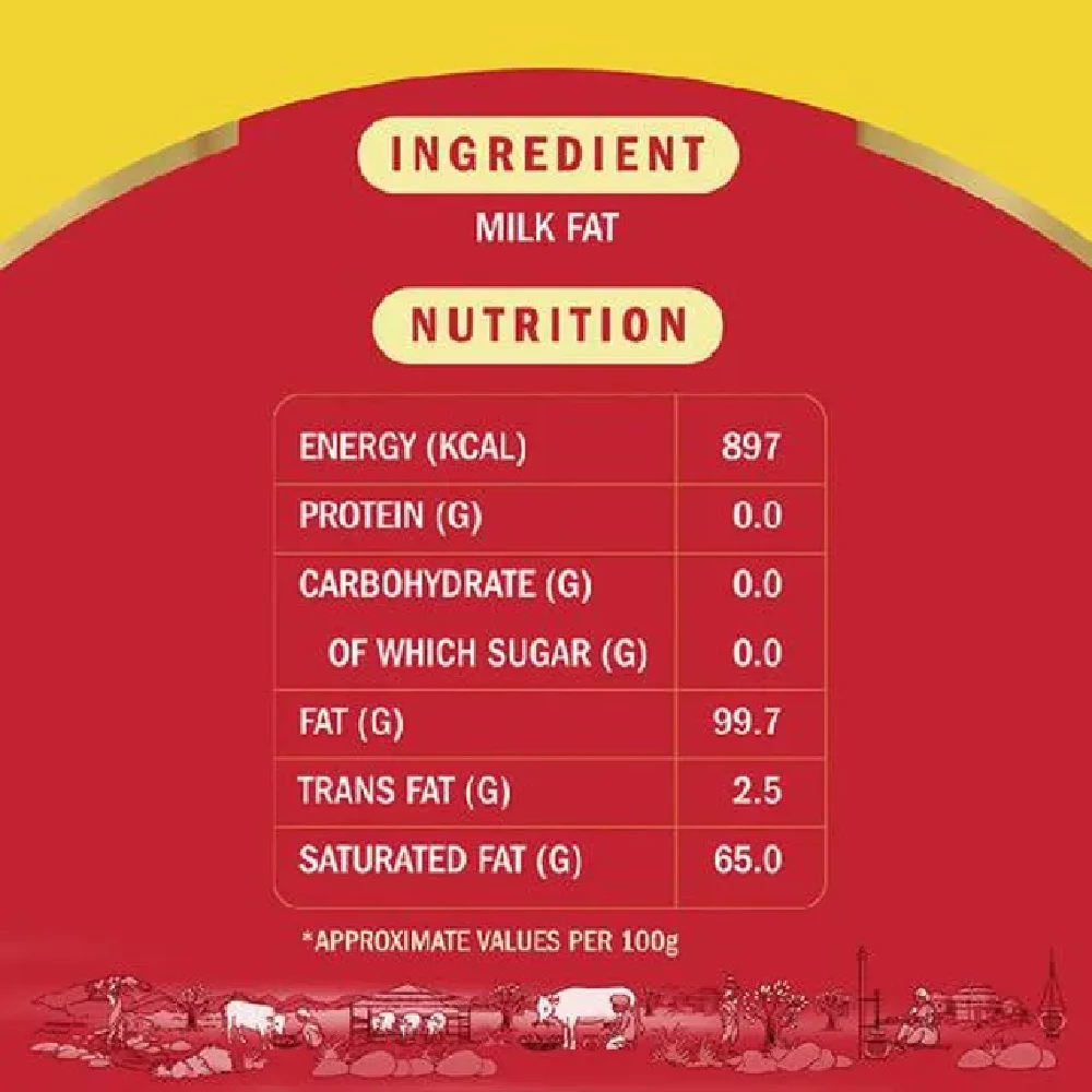 Aashirvaad Svasti Cow Ghee-Tuppa, 1 L Pet Pack-8.webp